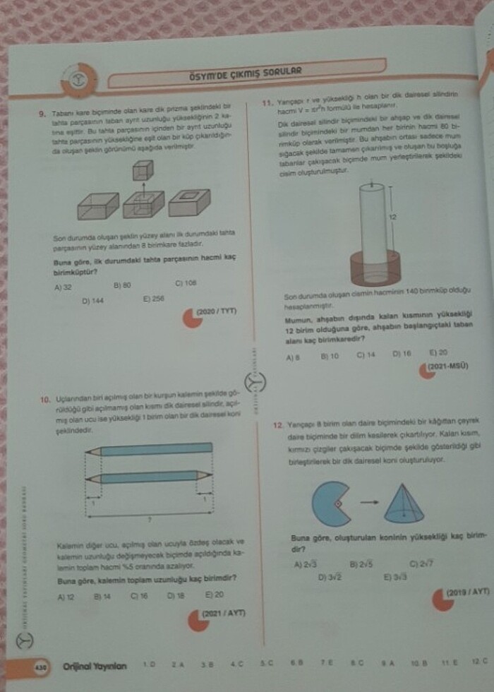 Orijinal Geometri Soru Bankası - Görsel 3