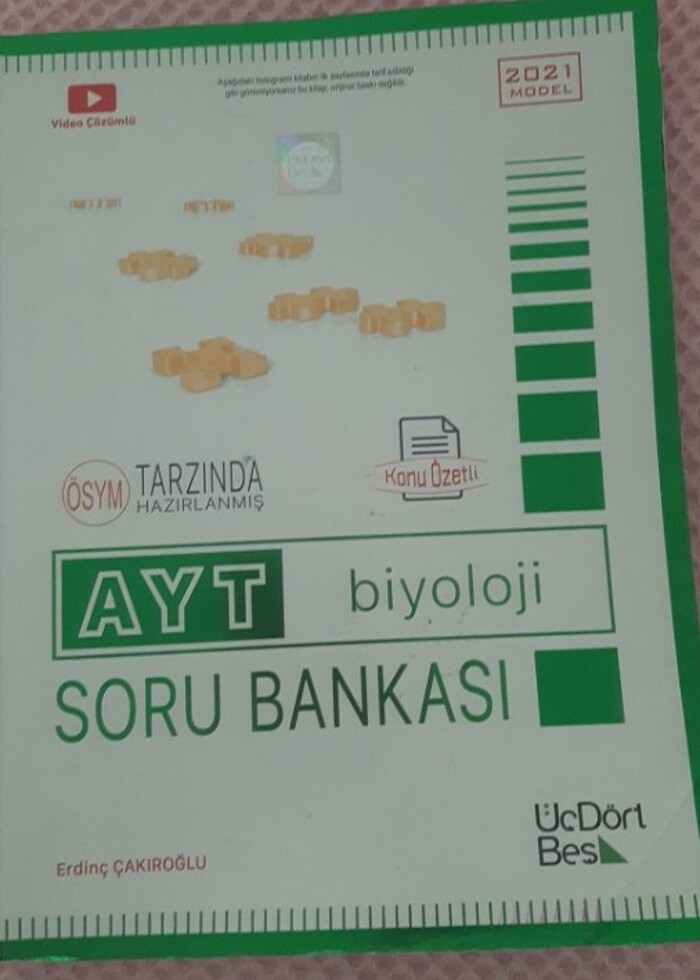 Ayt Biyoloji Soru Bankası - Görsel 2