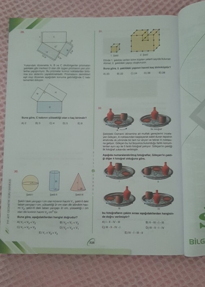 Geometri Bilgi sarmalı soru bankası - Görsel 3