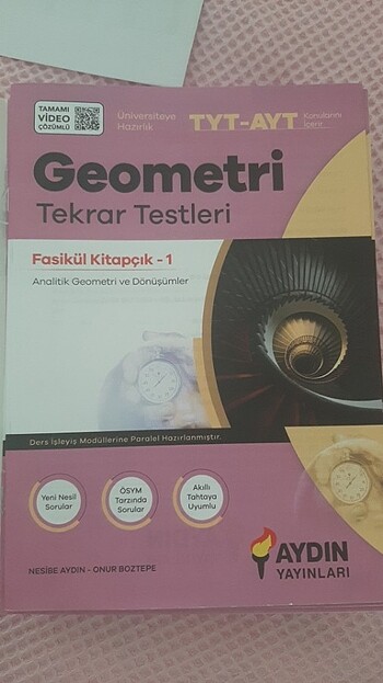 Tyt Ayt Geometri Aydın Yayınları - Görsel 2