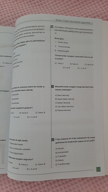 Tyt Ayt Fizik Soru Bankası - Görsel 3