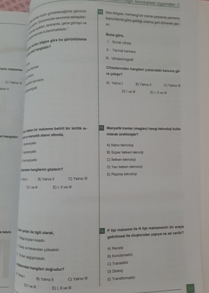 Tyt Ayt Fizik Soru Bankası - Görsel 3