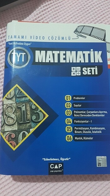 Tyt çap yayınları matematik