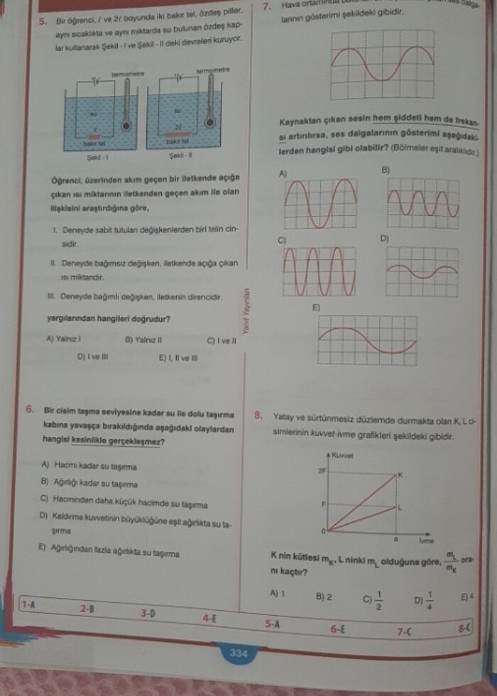 Tyt Fizik Soru Bankası - Görsel 2