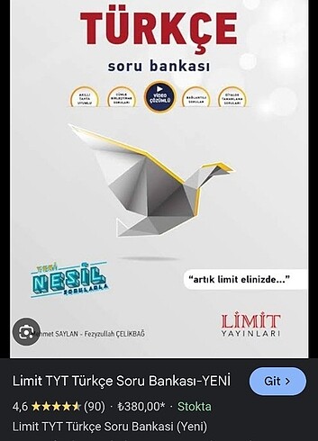  Beden Renk Limit Tyt Türkçe Soru bankası