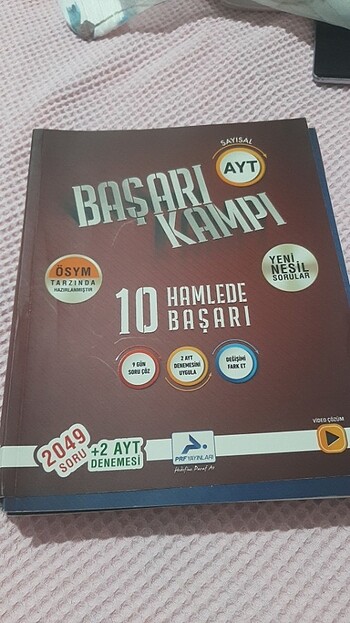 ayt sayısal başarı kampı paraf yayınları 