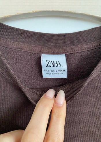 s Beden Zara men sweatshırt