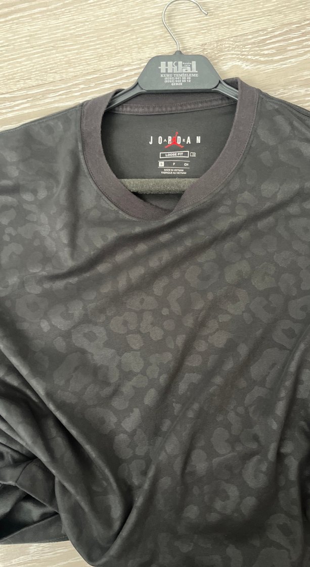 Siyah Baskılı Kadın Spor Sweatshirt - Görsel 2