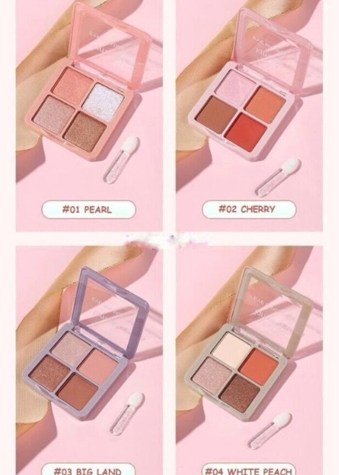 Lameila 4?lü Far Paleti - Görsel 3