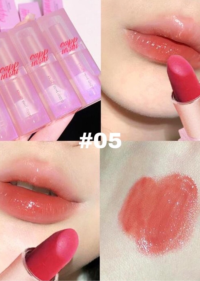 Cappuvini Glossy Lipstick - Görsel 5