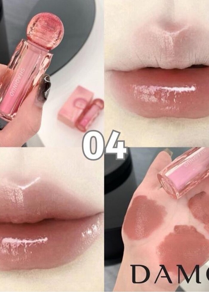 Shaqinuo Lip Tint+Gloss - Görsel 3