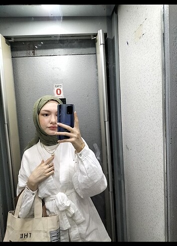 Beyaz müslin kimono
