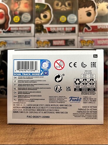  Beden Renk Iron man funko pop