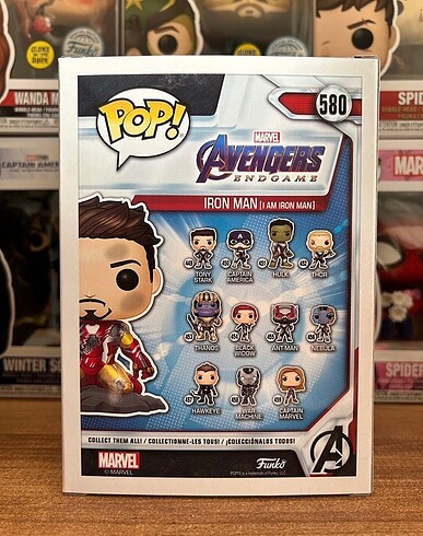  Beden Iron man funko pop