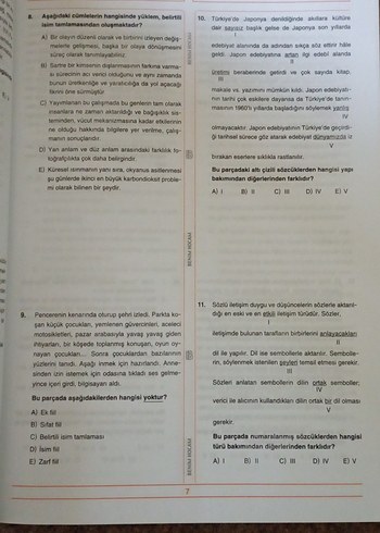 Beden KPSS Genel Yetenek Genel Kültür 7 Deneme Kitabı