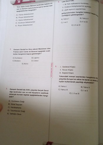 KPSS Asina Tarih Soru Bankası 2022 - Görsel 9