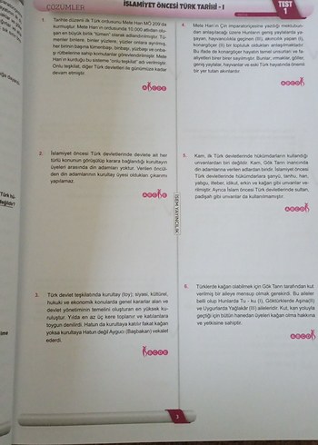 KPSS Asina Tarih Soru Bankası 2022 - Görsel 5