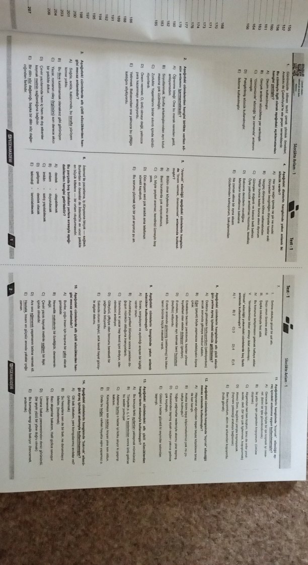 KPSS 2024 Türkçe Soru Bankası - Genel Yetenek - Görsel 4