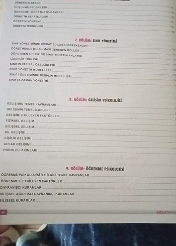 MEB-AGS Eğitim Bilimleri Ders Notları Kitabı - Görsel 3