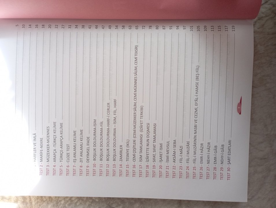 Konu Başlıklı Arapça Soru Bankası - Görsel 2