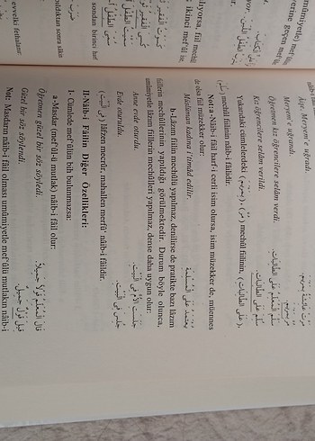 Arapça Dilbilgisi Nahiv Kitabı - Görsel 6