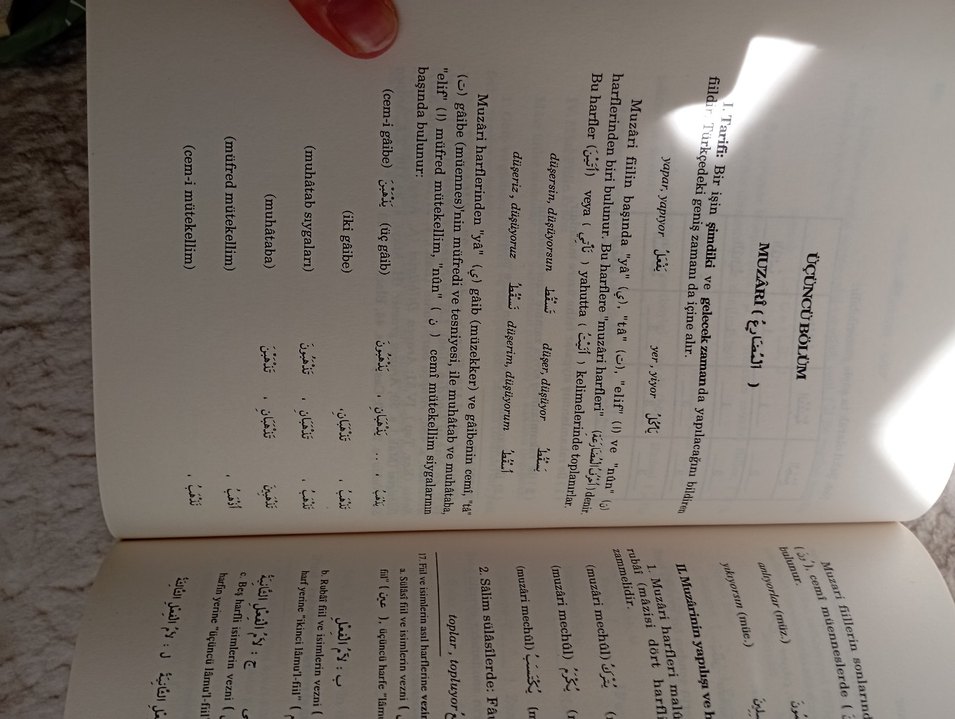 Arapça Dilbilgisi Sarf Kitabı Mustafa Meral - Görsel 3