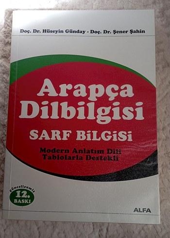 Arapça Dilbilgisi ve Sarf Bilgisi Kitabı