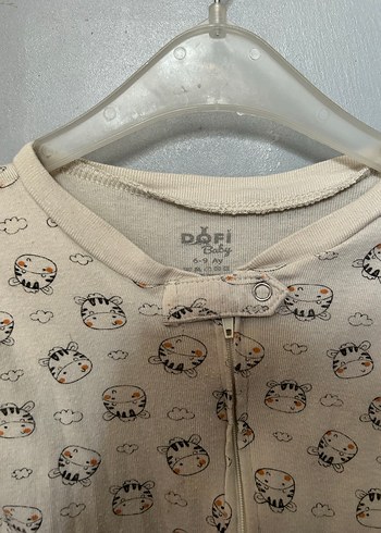 Uzun Kollu Fermuarlı Bebek Tulum - Görsel 2