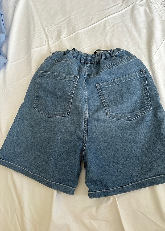 Çocuk kot şort - Görsel 2