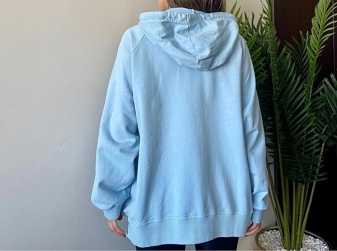s Beden Oversize Basic Kapüşonlu Hırka