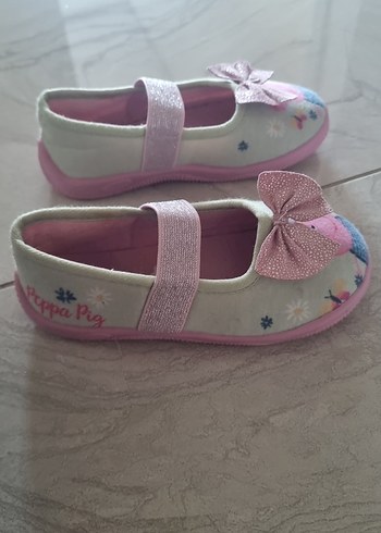 Kız Çocuk Pembe Fiyonklu Sıcak Ev Terliği - Görsel 4