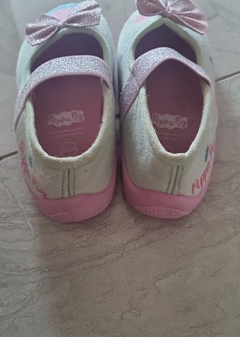 Kız Çocuk Pembe Fiyonklu Sıcak Ev Terliği - Görsel 3