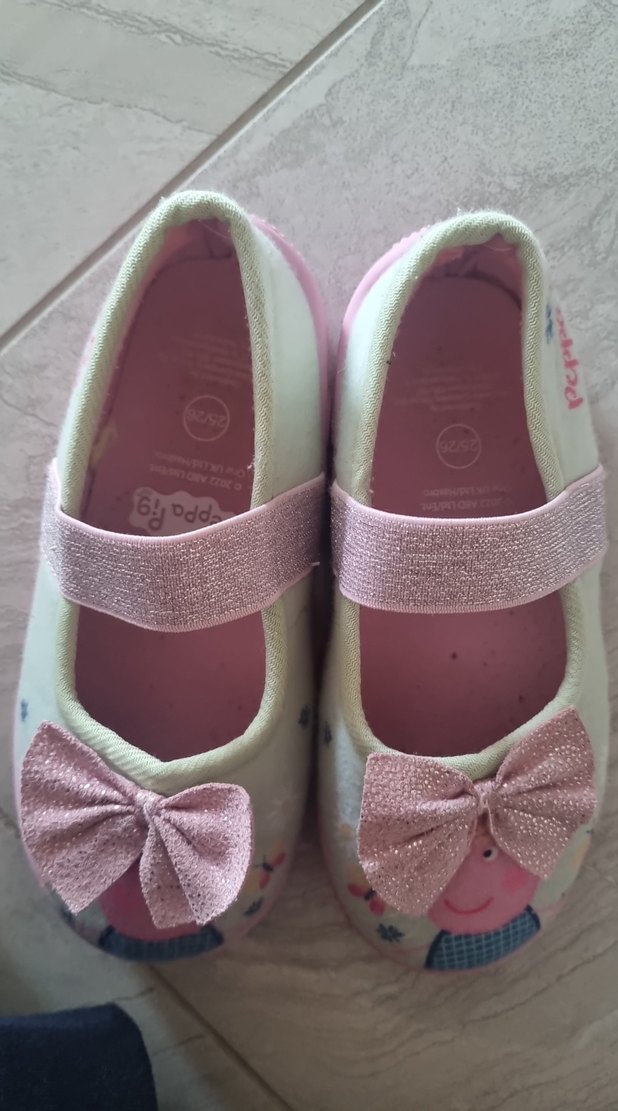 Kız Çocuk Pembe Fiyonklu Sıcak Ev Terliği - Görsel 2