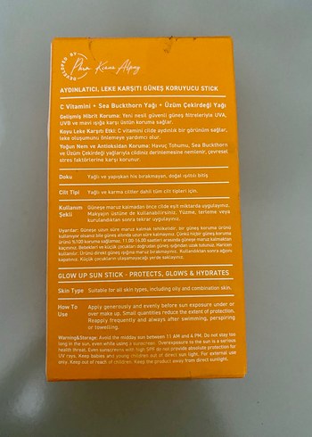 Herbaderm Glow Up SPF 50 Güneş Stick - Görsel 3