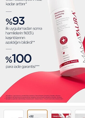  Beden Mamaaura çatlak önleyici krem