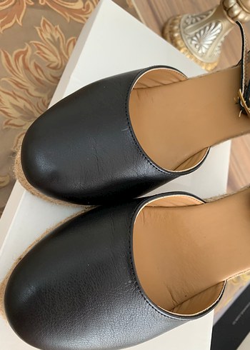 nine west siyah dolgu topuk - Görsel 3