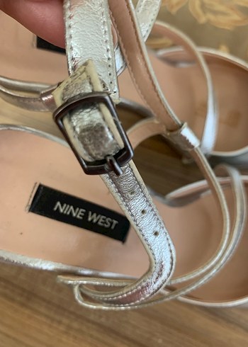 Nine West Nine west ğümüş Metal Stiletto Topuklu Kadın Ayakkabı