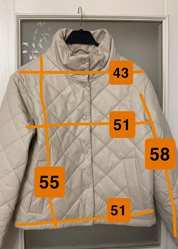 LC Waikiki Bej Dik Yakalı Kadın Mont - Görsel 16