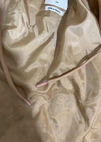 Leopar Desenli Peluş Kapüşonlu Ceket - Görsel 9