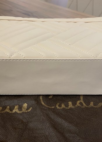 Pierre Cardin Zincir Detaylı bej Kadın Çanta - Görsel 9