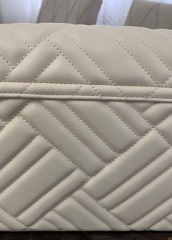 Pierre Cardin Zincir Detaylı bej Kadın Çanta - Görsel 6