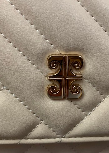 Pierre Cardin Zincir Detaylı bej Kadın Çanta - Görsel 2