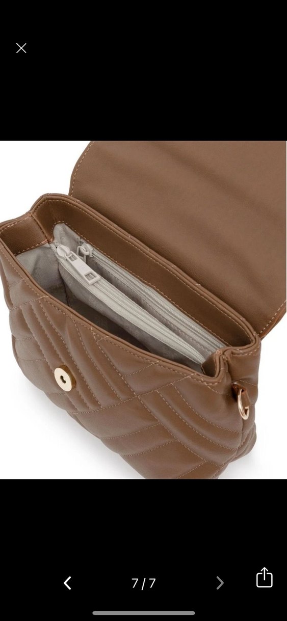 pierre cardin Deri Kemerli taba Zebra Desenli Kadın Çanta - Görsel 3