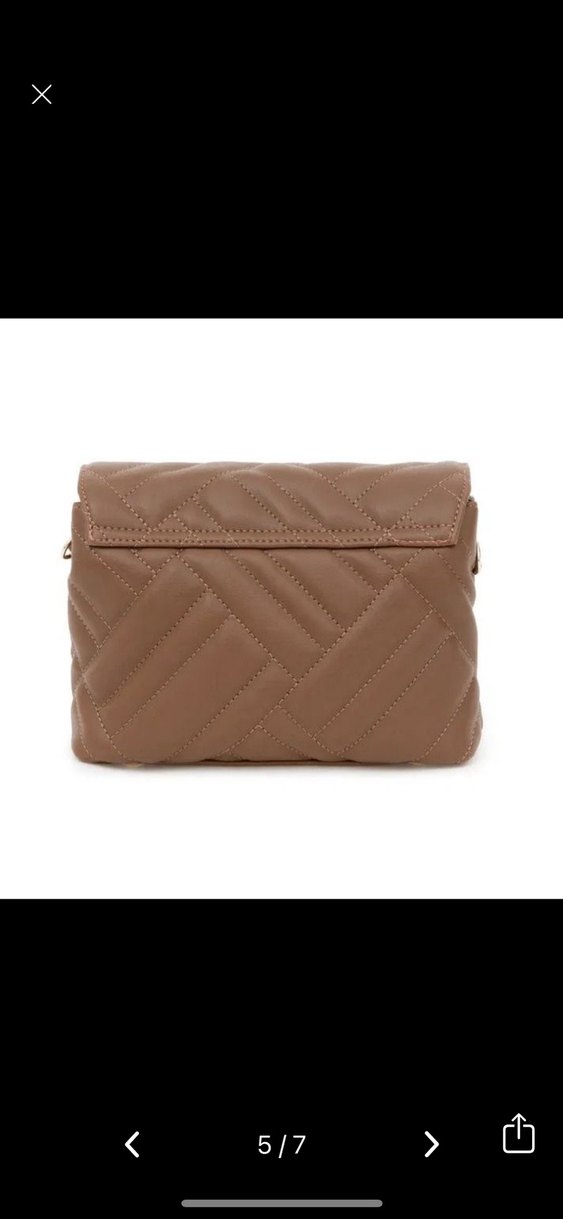 pierre cardin Deri Kemerli taba Zebra Desenli Kadın Çanta - Görsel 5