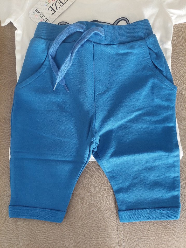 Renkli Baskılı Pamuklu Bebek Erkek Takım - Görsel 2