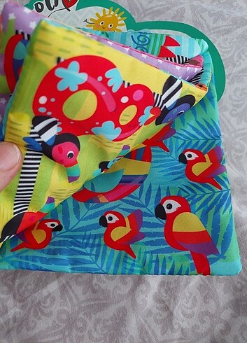 Yumuşak bebek kitabı oyuncak - Görsel 5