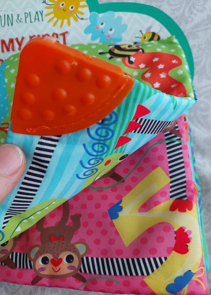 Yumuşak bebek kitabı oyuncak - Görsel 3