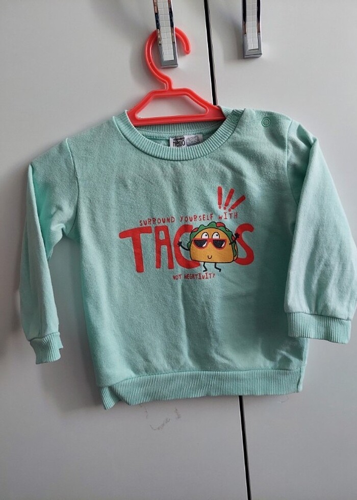 Hello baby sweatshirt - Görsel 4