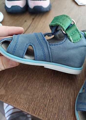 Ortopedik deri sandalet - Görsel 6