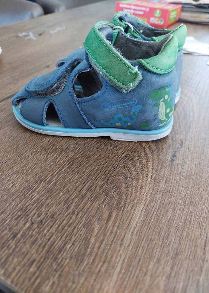 Ortopedik deri sandalet - Görsel 2